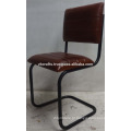 Cadeira de couro vintage retro industrial